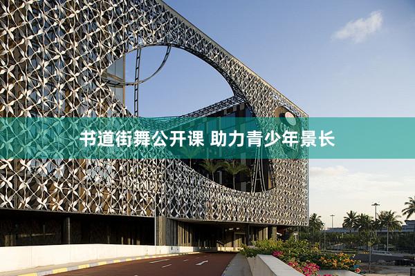 书道街舞公开课 助力青少年景长
